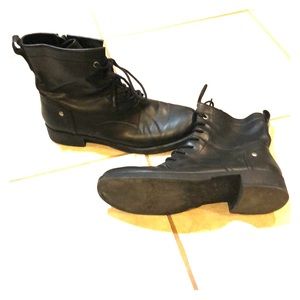 Nine West combat boots